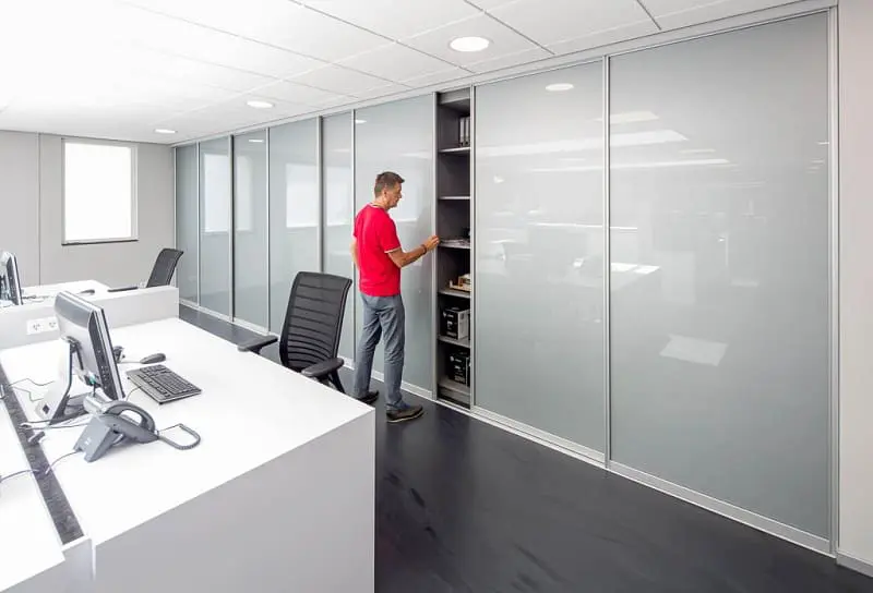 kast op maat werkplek